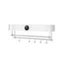 New design matte white wall mount kitchen Electric Heating towel rack